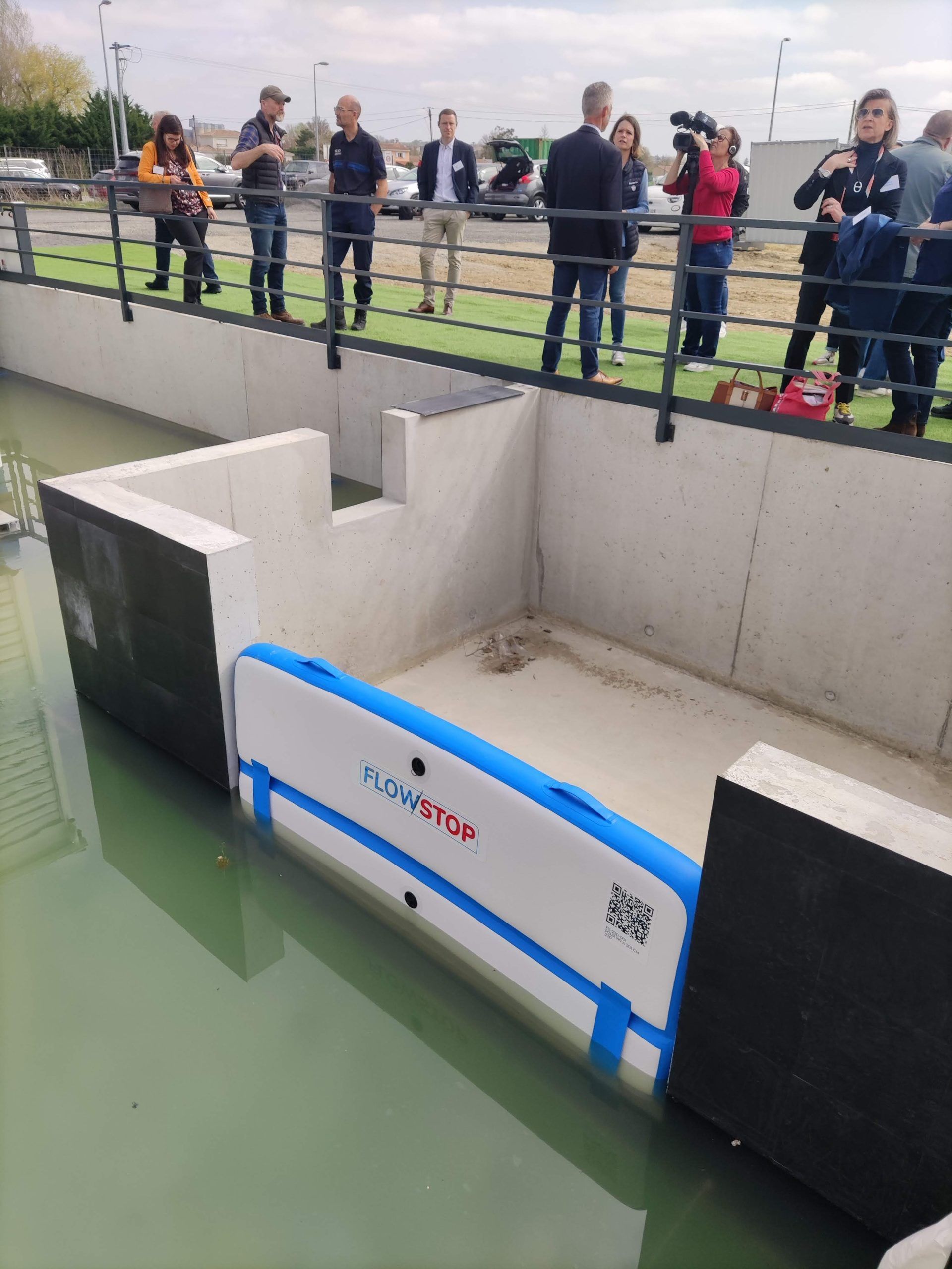 Inauguration of the Baziège test center