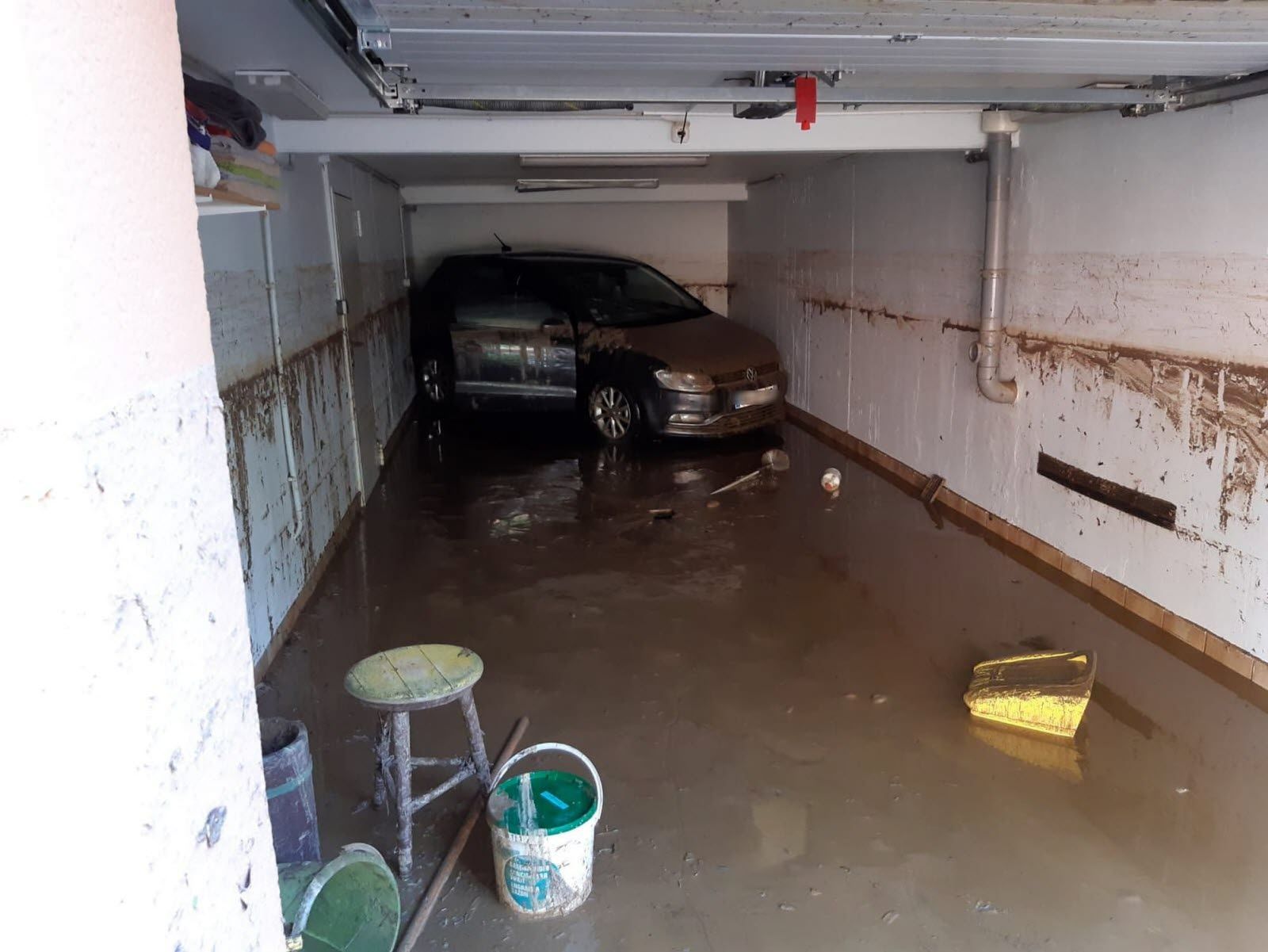 Inondation garage 