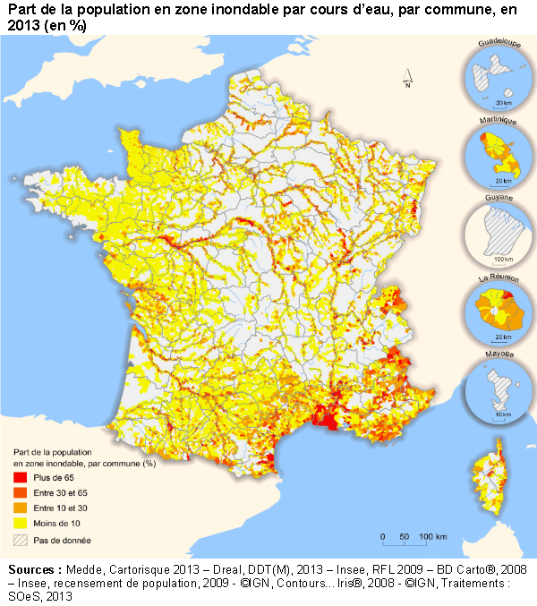 Comment savoir si je suis en zone inondable ?