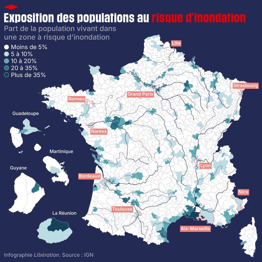 Carte inondation