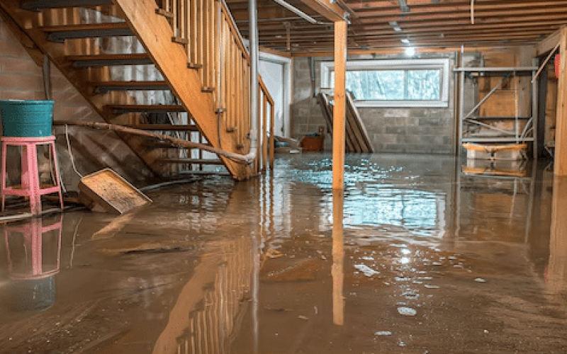 Sous sol inondé